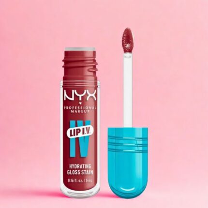 NYX -Professional Makeup - Lip IV Hydrating Lip Stain Gloss with 12-Hour Moisture Shine.