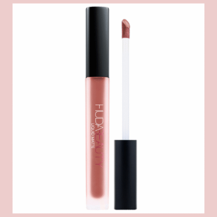 Huda Beauty Liquid Matte Lipstick -Bombshell Ultra-Comfort Transfer-Proof Lipstick